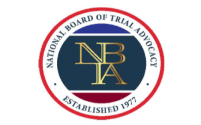 The National Board of Trial Advocacy offers new board certification in Patent Litigation