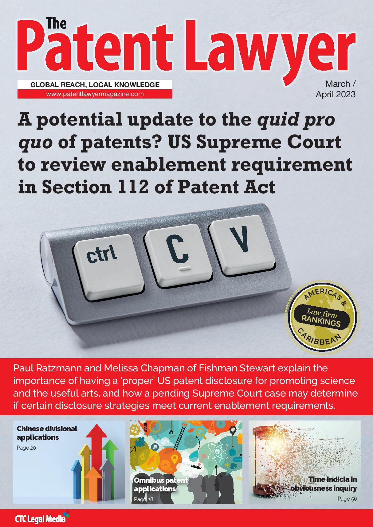 The Patent Lawyer March/April 2023