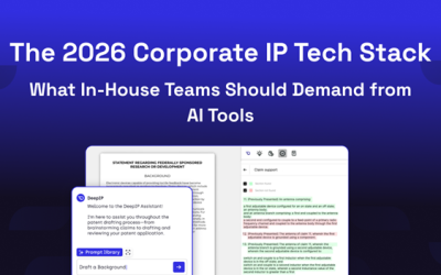 The corporate IP tech stack 2026: what in-house teams should demand from AI tools